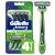 GILLETTE SENSOR3 R/G 3+2 SENSIT.